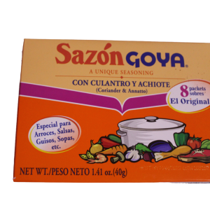 Sazón con culantro y achiote
