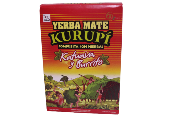 Yerba mate katuava y burrito