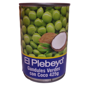 Gandul verde con coco
