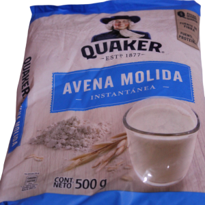 Avena molida instantánea