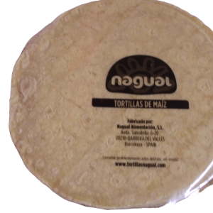 Tortitas de maíz nagual