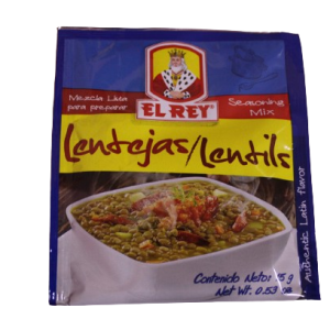 Mezcla lista lentejas