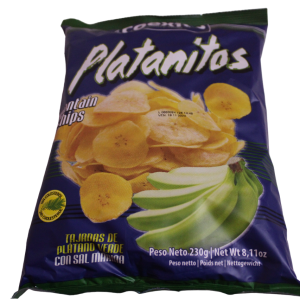 Platanitos naturales 230g