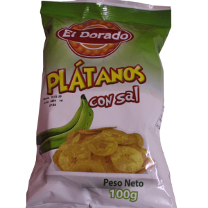 Platanos con sal