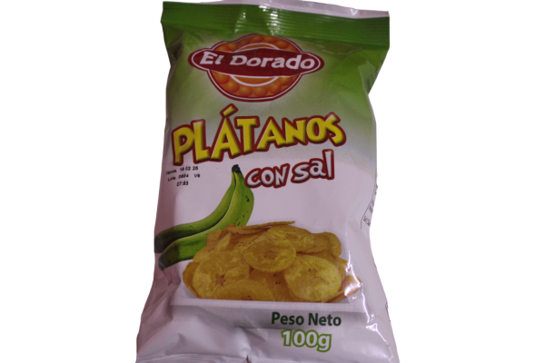 Platanos con sal