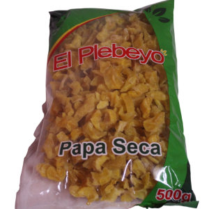 El plebeyo papa seca