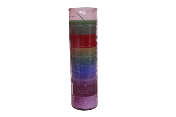 Velón siete colores