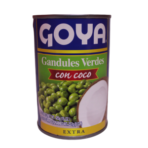 Gandul verde con coco