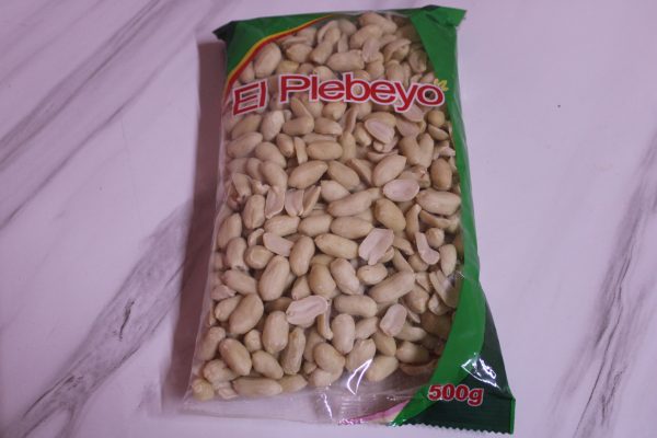 MANÍ PELADO CRUDO 500 GR.