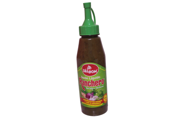 Sazón líquido ranchero recaito y verduras