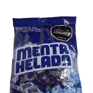 CARAMELO MENTA HELADA 100 UNID. x 35 GR.