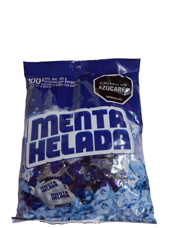 CARAMELO MENTA HELADA 100 UNID. x 35 GR.