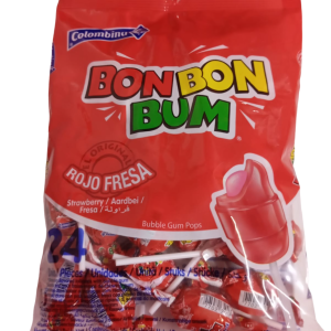 Bon bon bum rojo fresa