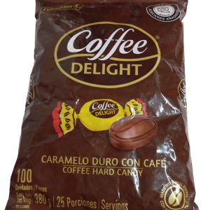 Caramelo duro con café