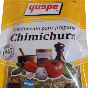 Condimento para preparar chumichurri