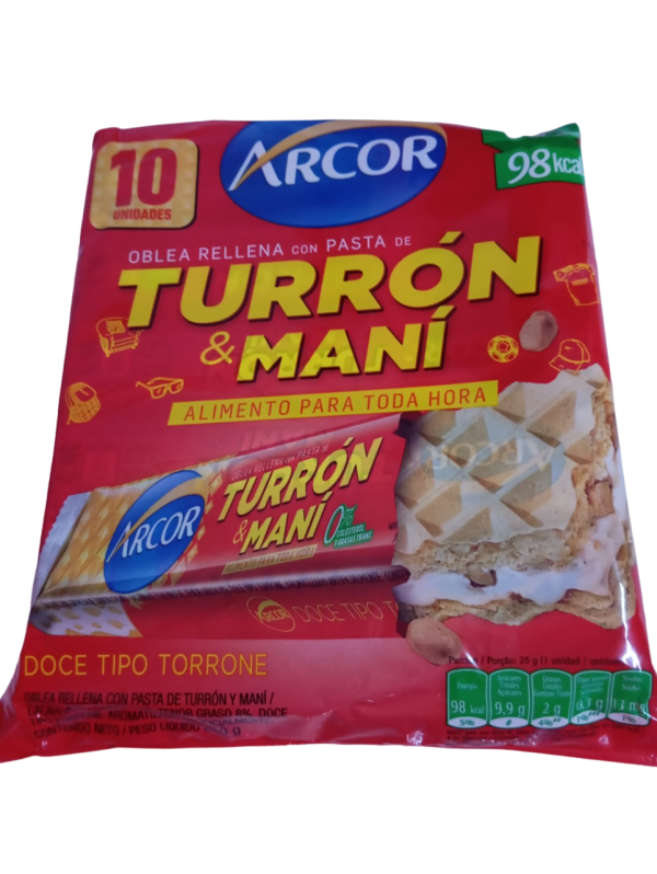 Turrón maní