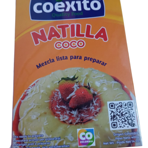 Natilla con coco