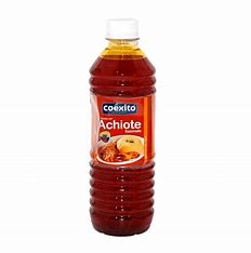 ACHIOTE-ONOTO LÍQUIDO EN ACEITE 450 ML.