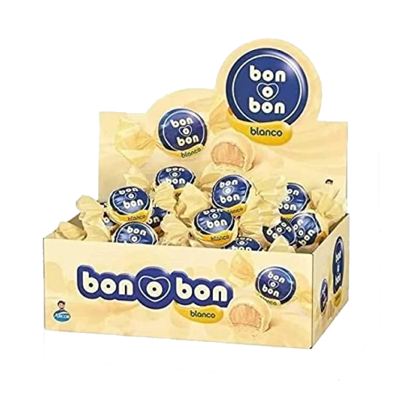 BON O BON CHOCOLATE BLANCO 30 UNID X 40 GR.