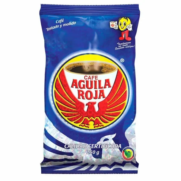 CAFÉ MOLIDO ÁGUILA ROJA 250 GR.