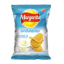 PAPAS MARGARITA MAYONESA 105 GR.