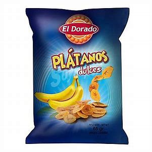 PLATANITO DULCE-MADURO EL DORADO 250 Gr.