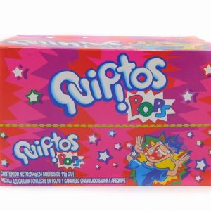 QUIPITOS POPS DISPLAY 24 UNID. x 8 GR.