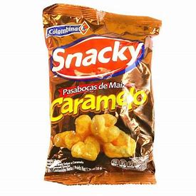 SNACKY CARAMELO 50 GR.