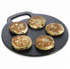 BUDARE AREPAS-CACHAPAS ACERO 26 CM.