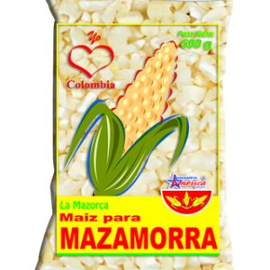 MAIZ PARA MAZAMORRA BLANCA AMERICA 500 GR.