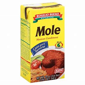MOLE POBLANO EN SALSA BRICK 540 GR.
